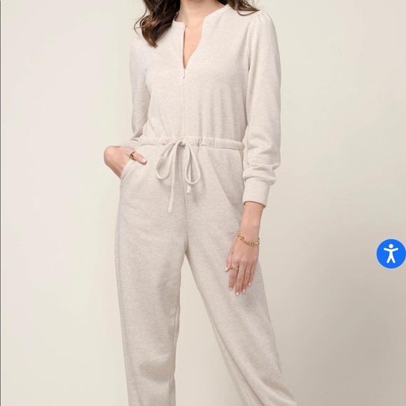 Greylin Pants - Greylin French Terry Jumpsuit
